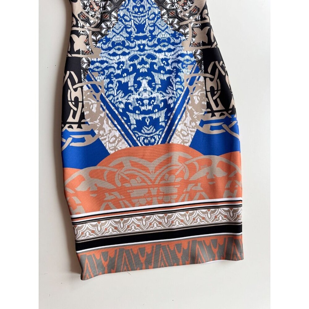 HALE BOB Kaleidoscope Printed Neoprene Sheath Dress, Size S - Picture 11 of 15
